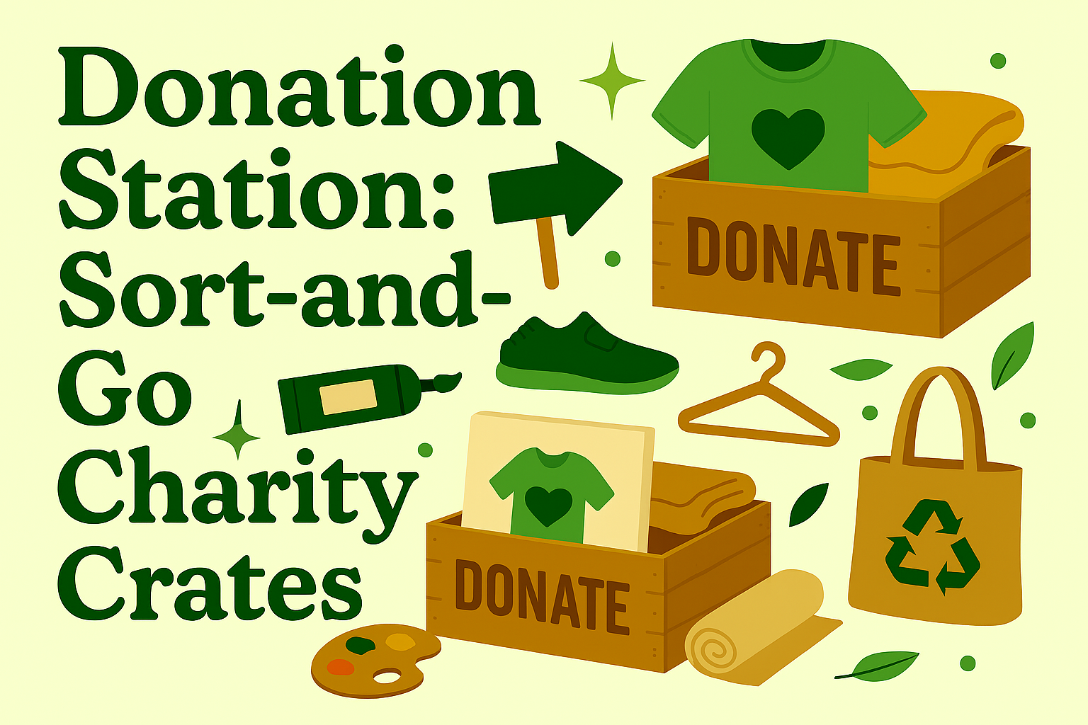 Materials can be recycled to make donation boxes and sort & go boxes for NGOs or charities.  
