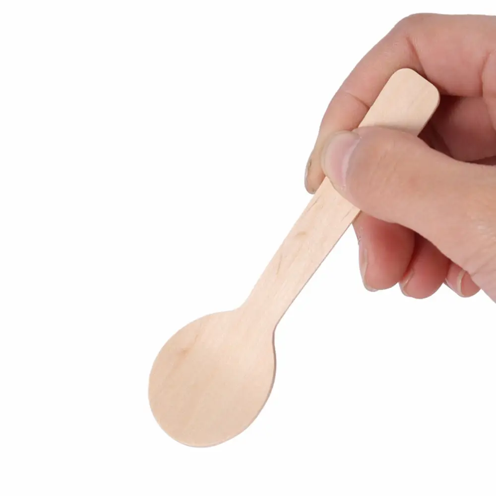 Eco Dessert Icecream Spoon 100mm