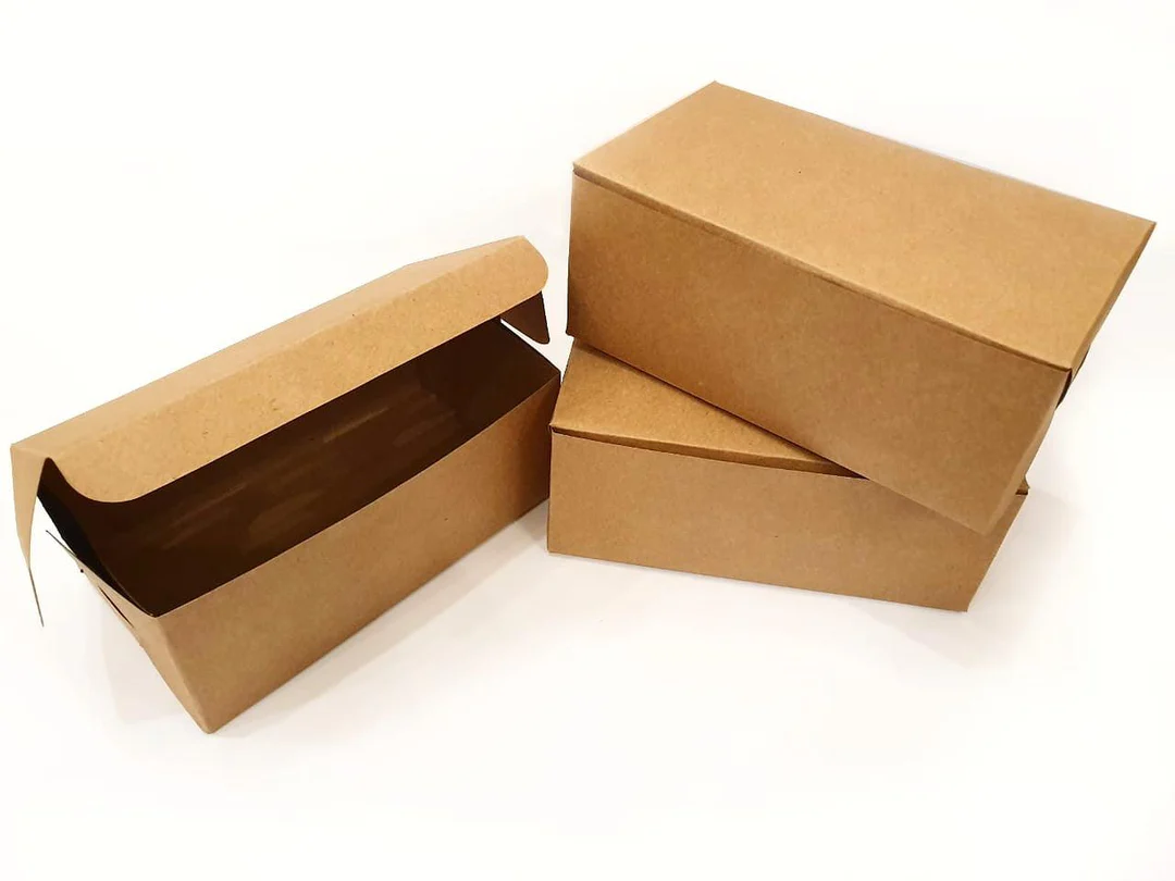Eco Packaging box for burgers and sandwiches