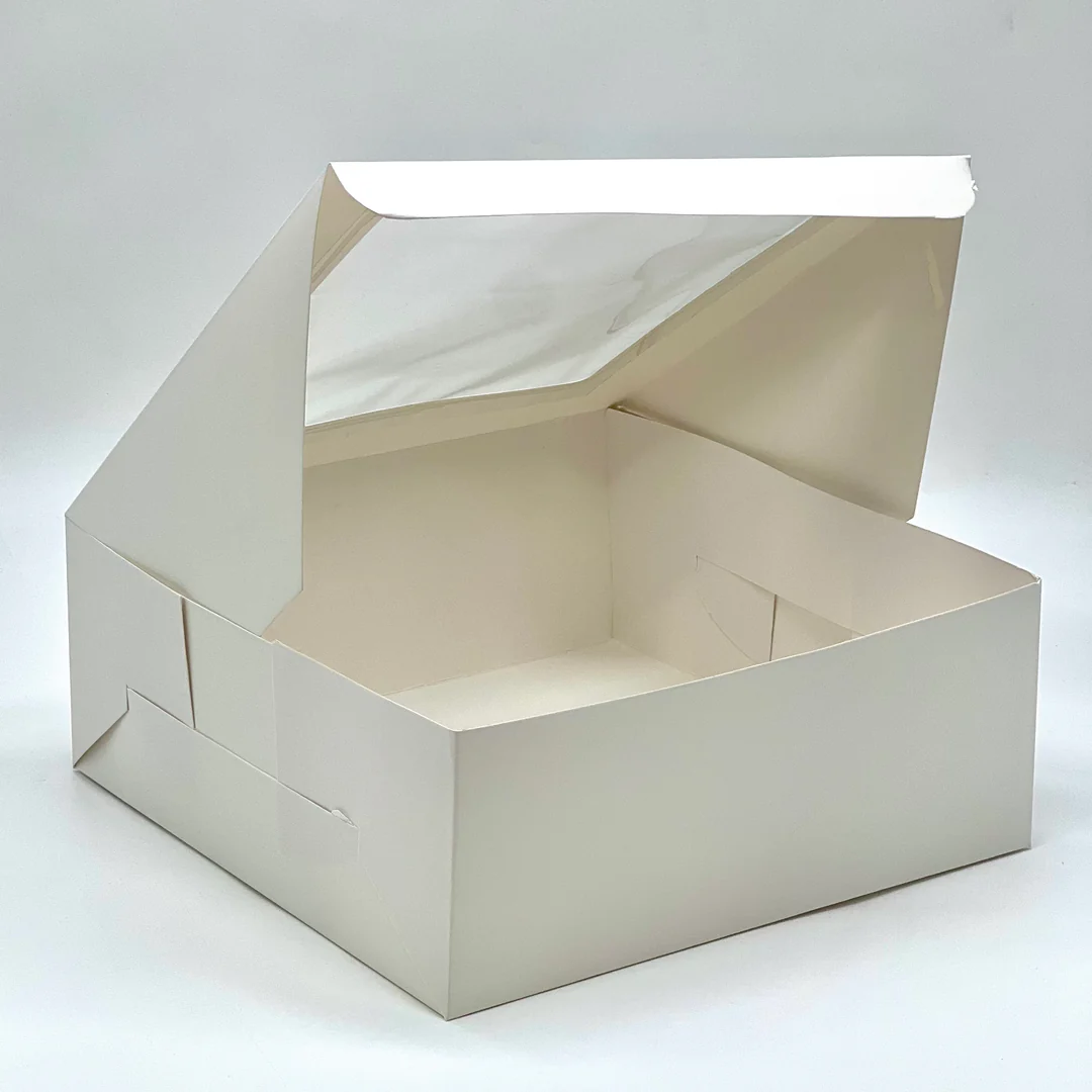 White Cake Box (10 x 10 x 4)
