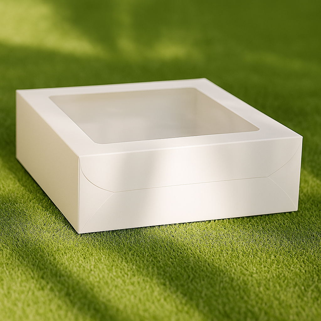 White Cake Box (12 x 12 x 4)