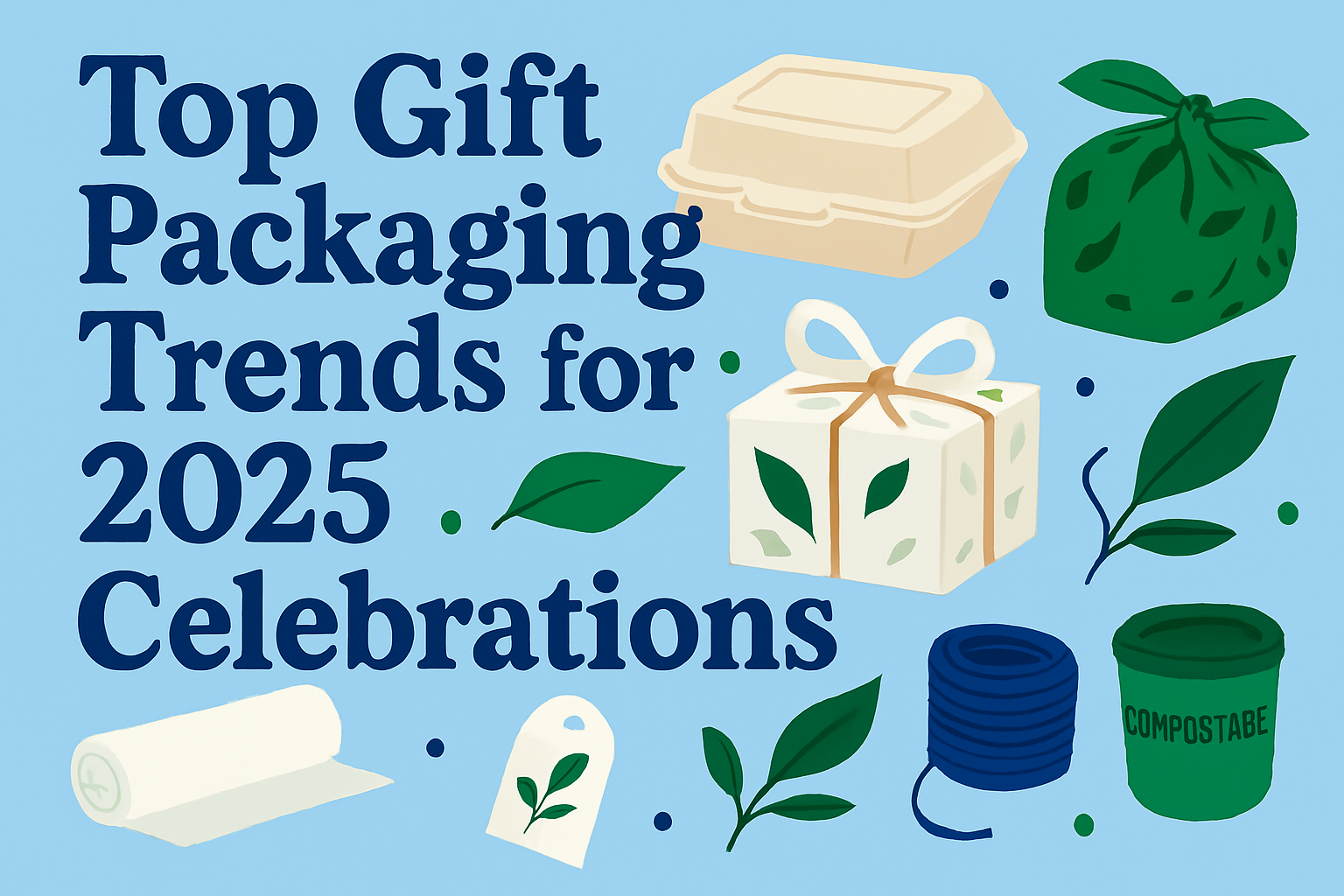 Best gift packaging trends for 2025’s celebrations.