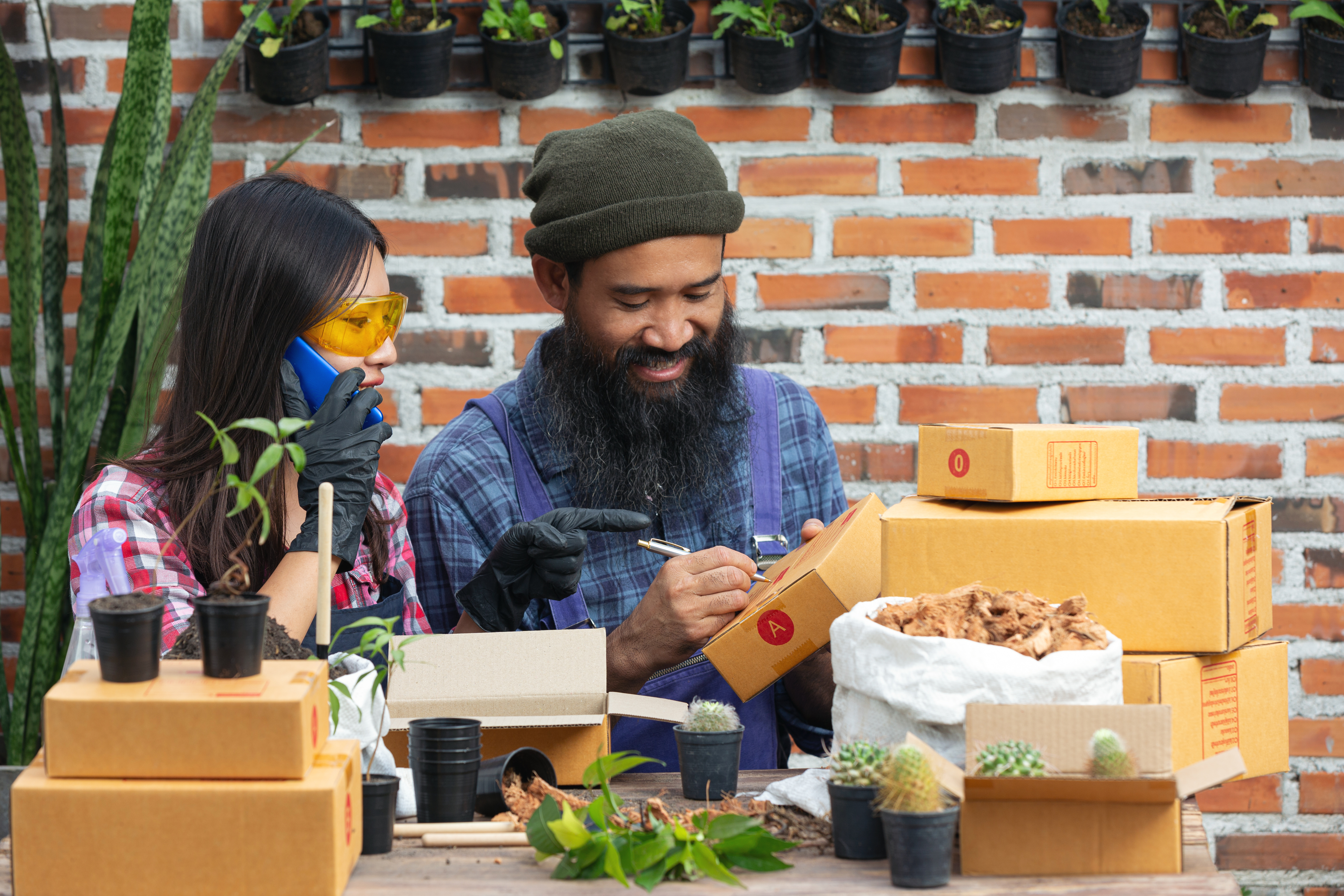 Plant based packaging material is helping companies to produce low carbon emission.